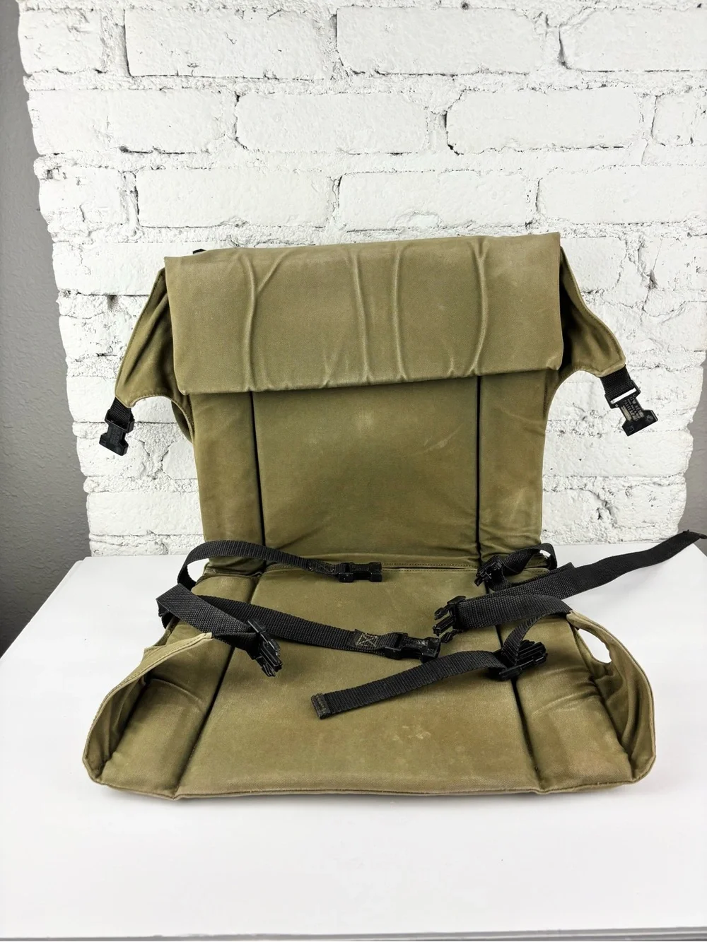 Vintage Duluth Pack Canvas Canoe Chair Pack